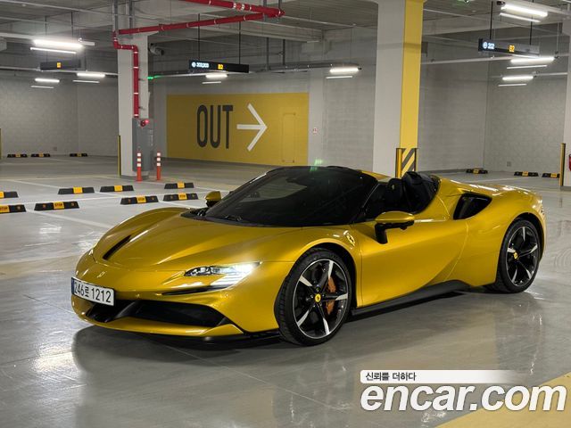 Ferrari SF90 из Кореи Encar