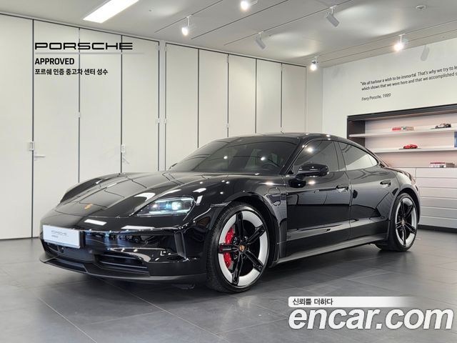 Porsche Taycan из Кореи Encar