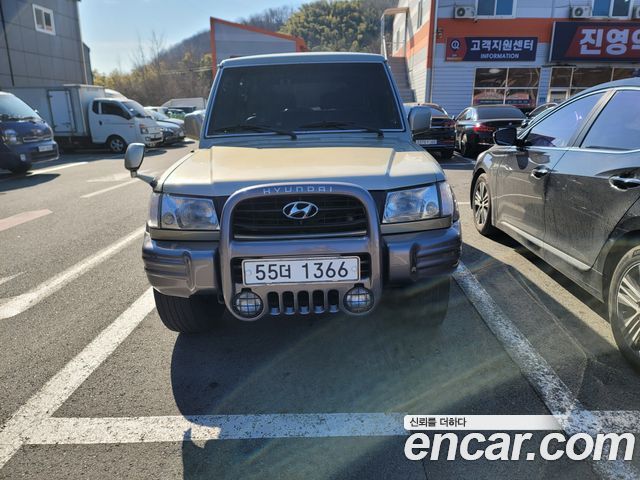 Hyundai Galloper из Кореи Encar