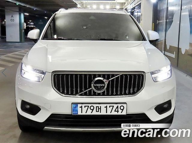 Volvo XC40 из Кореи Encar