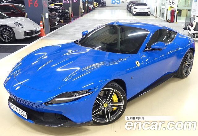 Ferrari Roma из Кореи Encar