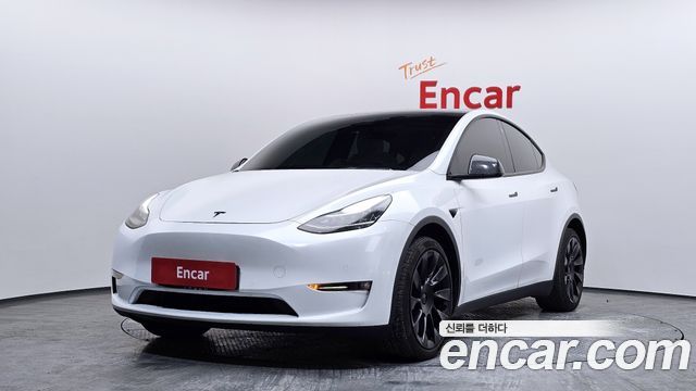 Tesla Model Y из Кореи Encar