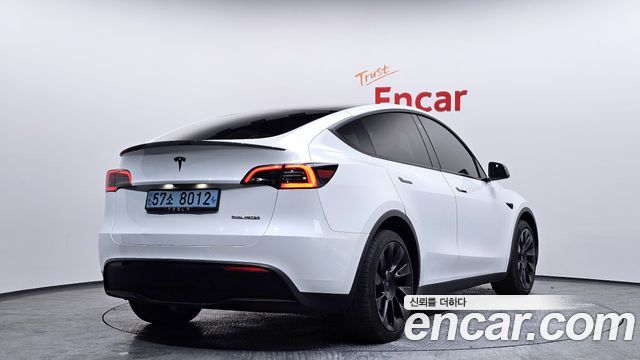 Tesla Model Y из Кореи Encar