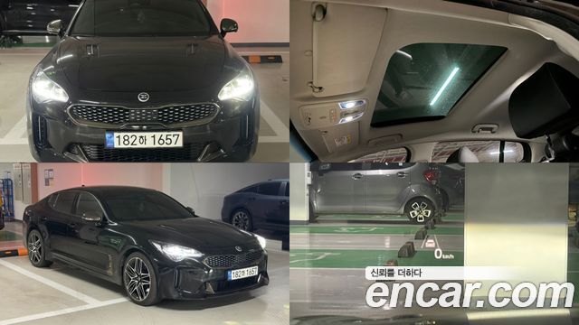 Kia Stinger из Кореи Encar