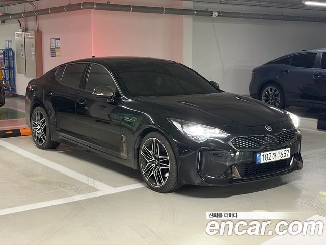 Kia Stinger из Кореи Encar