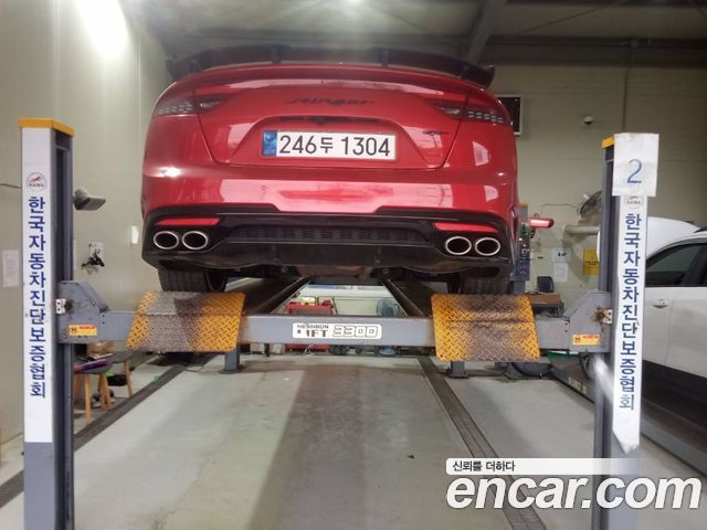 Kia Stinger из Кореи Encar