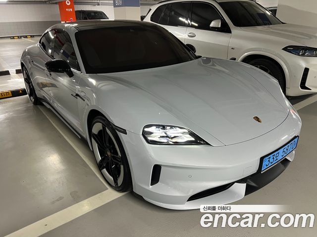 Porsche Taycan из Кореи Encar