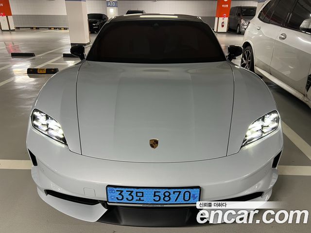 Porsche Taycan из Кореи Encar