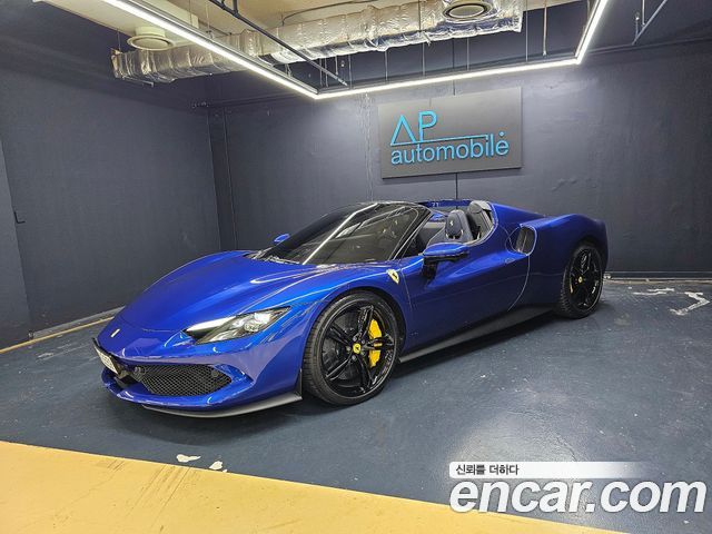 Ferrari 296 из Кореи Encar