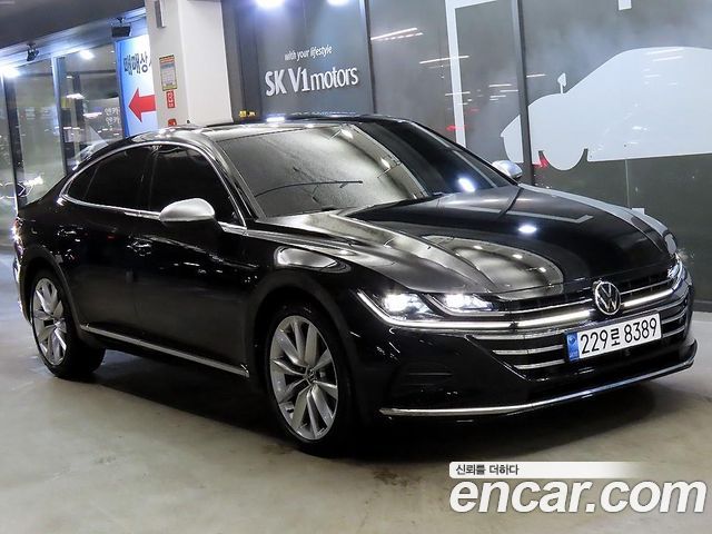 Volkswagen Arteon из Кореи Encar