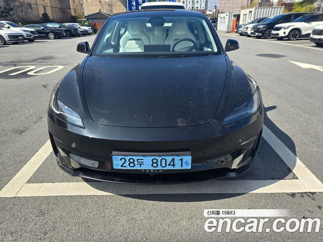 Tesla Model 3 из Кореи Encar