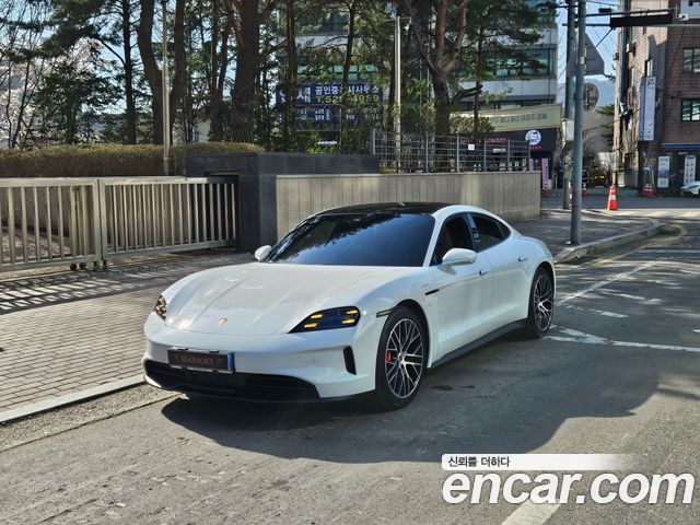 Porsche Taycan из Кореи Encar