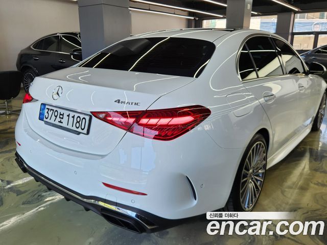 Mercedes-Benz C-Class C300 4MATIC AMG Line — пробег 27 600 км — фото 2 из 5