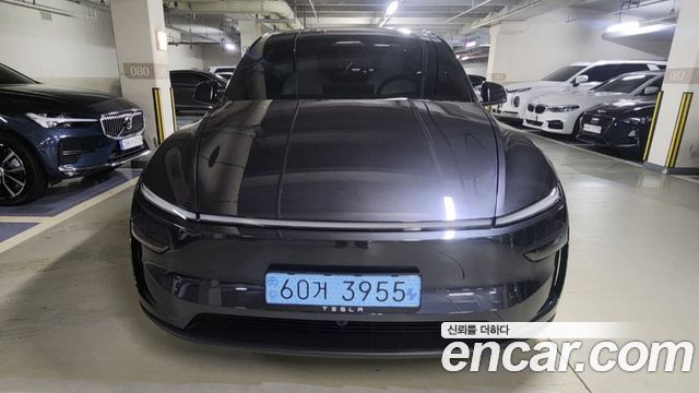 Tesla Model Y из Кореи Encar
