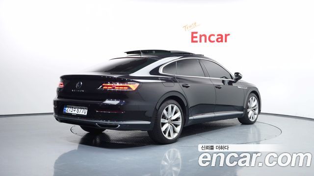 Volkswagen Arteon из Кореи Encar
