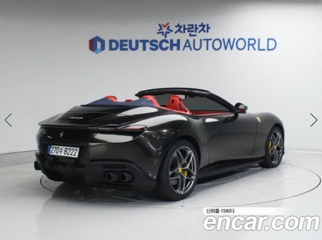 Ferrari Roma из Кореи Encar