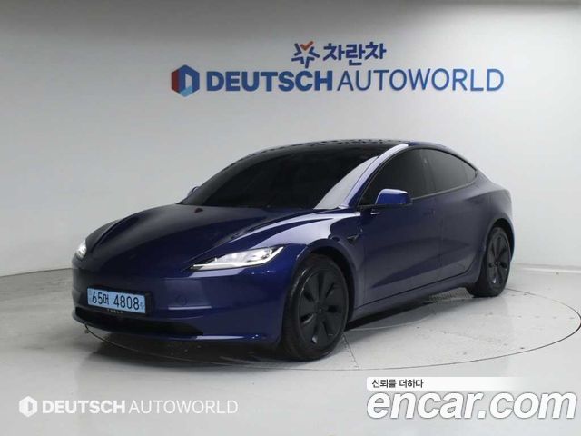 Tesla Model 3 из Кореи Encar
