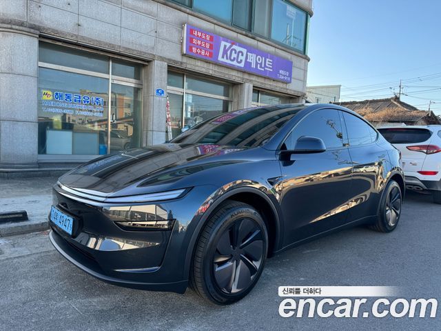 Tesla Model Y из Кореи Encar