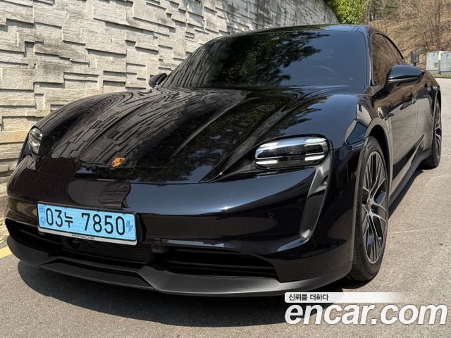 Porsche Taycan из Кореи Encar