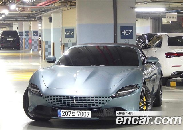 Ferrari Roma из Кореи Encar