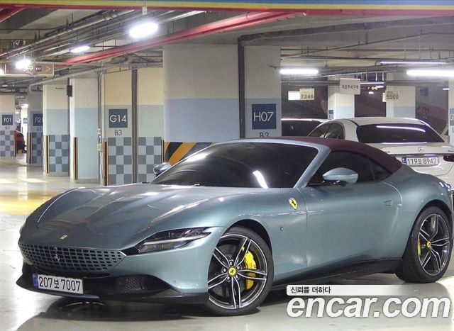 Ferrari Roma из Кореи Encar