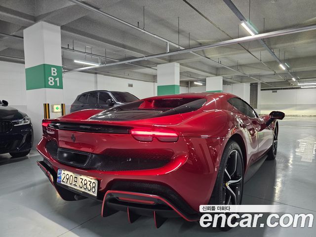 Ferrari 296 из Кореи Encar