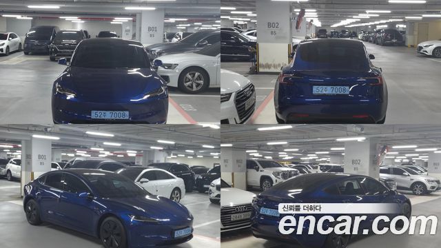 Tesla Model 3 из Кореи Encar