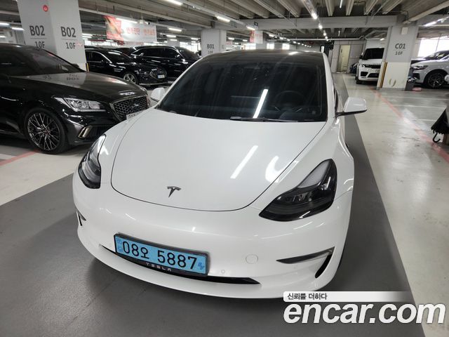 Tesla Model 3 из Кореи Encar