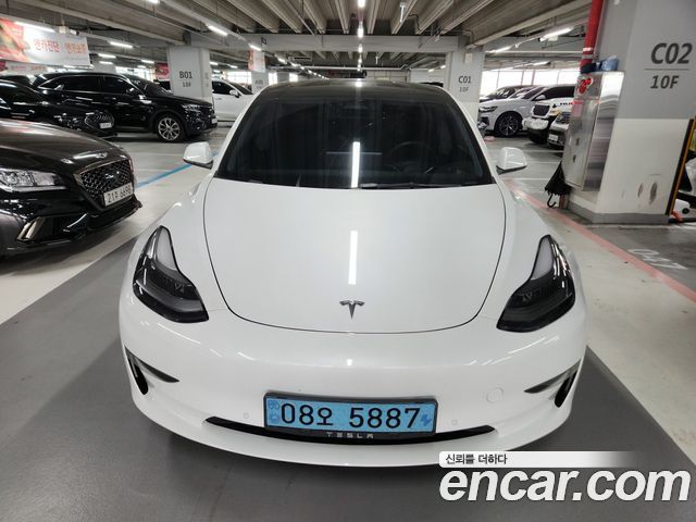 Tesla Model 3 из Кореи Encar