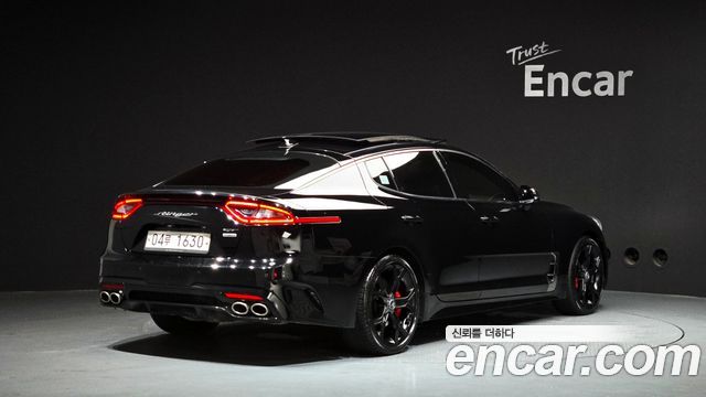 Kia Stinger из Кореи Encar