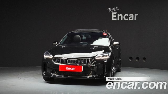 Kia Stinger из Кореи Encar