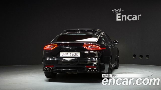 Kia Stinger из Кореи Encar