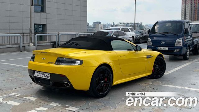 Astonmartin Vantage 4.7S V8 Roadster 1st — пробег 49 275 км