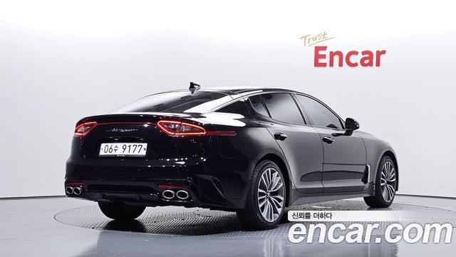 Kia Stinger из Кореи Encar