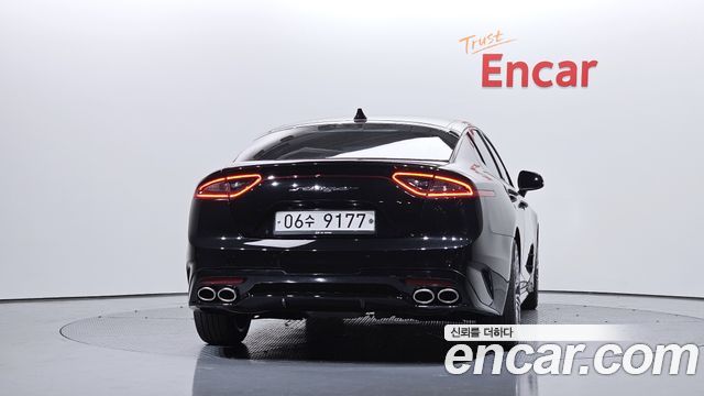 Kia Stinger из Кореи Encar