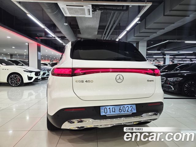 Mercedes-Benz EQS из Кореи Encar