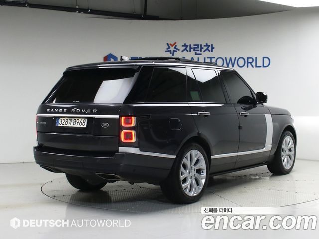Land Rover Range Rover из Кореи Encar