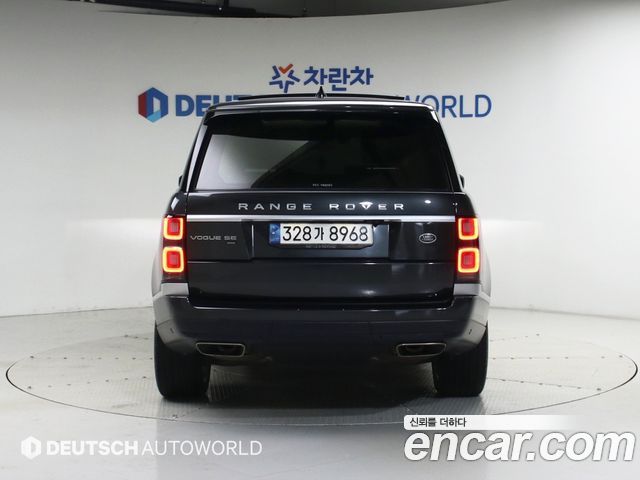 Land Rover Range Rover из Кореи Encar