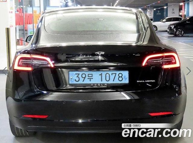 Tesla Model 3 из Кореи Encar