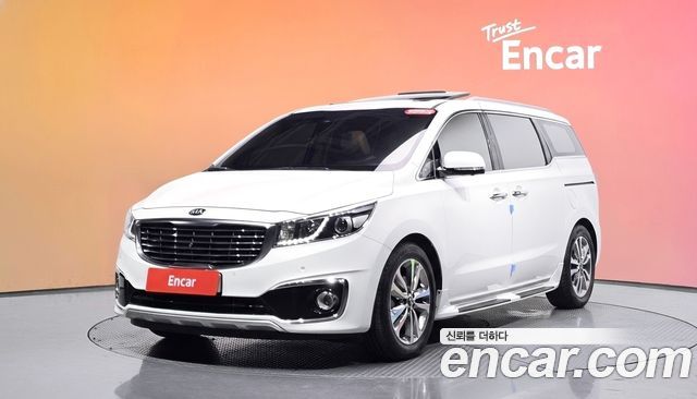 Kia Carnival из Кореи Encar