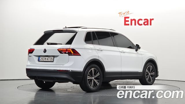 Volkswagen Tiguan из Кореи Encar