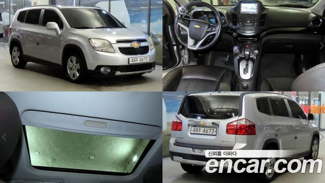 Chevrolet (Daewoo) Orlando из Кореи Encar