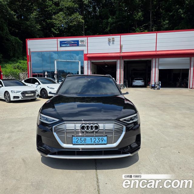 Audi e-tron из Кореи Encar