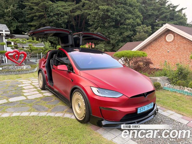 Tesla Model X из Кореи Encar