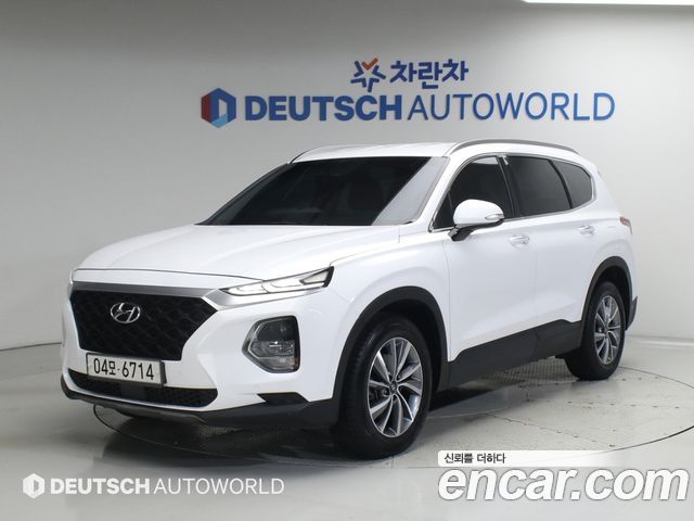 Hyundai Santafe из Кореи Encar