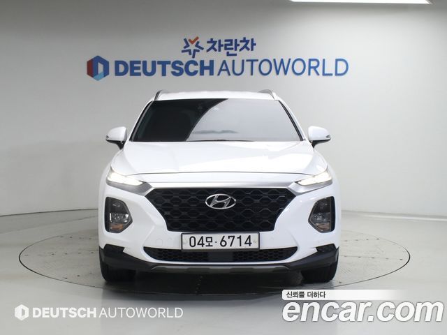 Hyundai Santafe из Кореи Encar