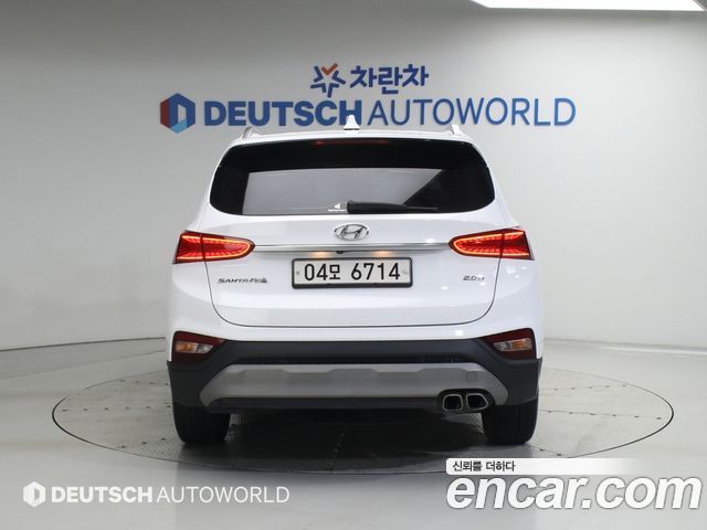 Hyundai Santafe из Кореи Encar
