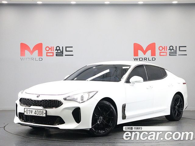 Kia Stinger из Кореи Encar
