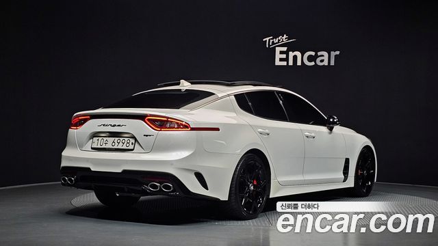 Kia Stinger из Кореи Encar