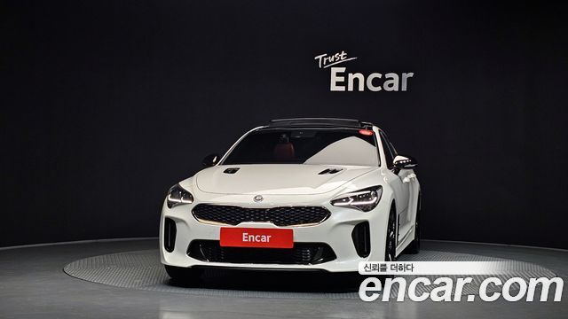 Kia Stinger из Кореи Encar